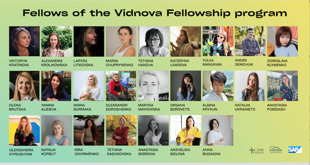 Vidnova Fellowship надала 23 стипендії тим, хто повернулись в Україну
