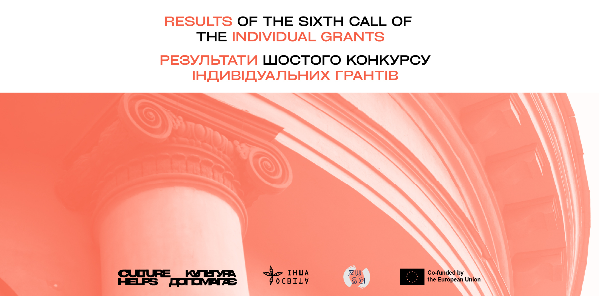 “Culture Helps / Культура допомагає”: results of the sixth call of the individual grants