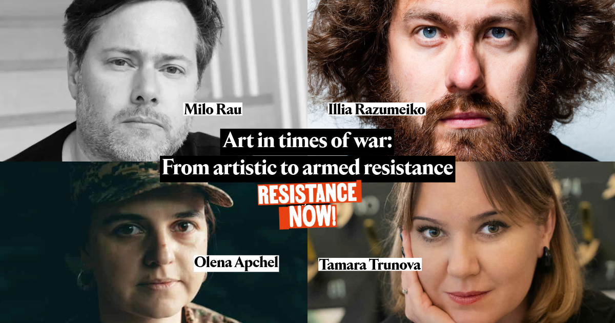 Resistance Now Kyiv: Theatre and Resistance